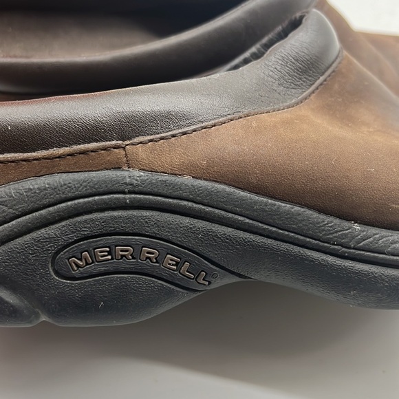 Merrell Brown Suede Performance Mule Clog Sz 8.5. MR1162 - Picture 4 of 9